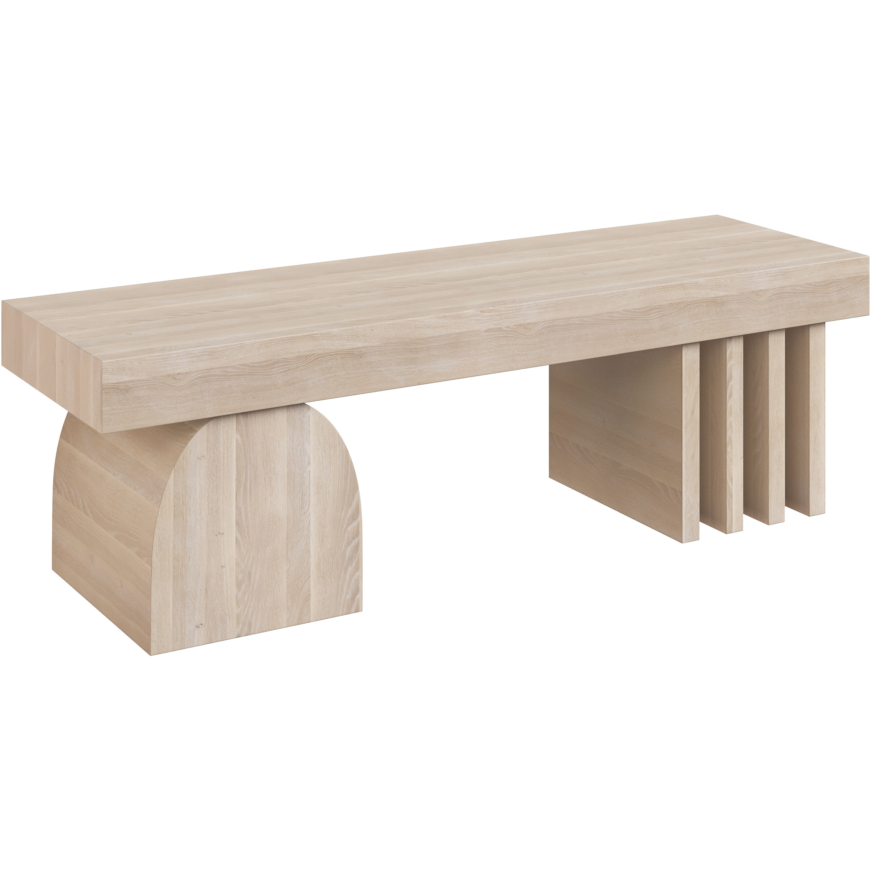 Cadence Light Wash Bench